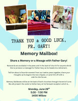 Memory Box - Fr. Gary